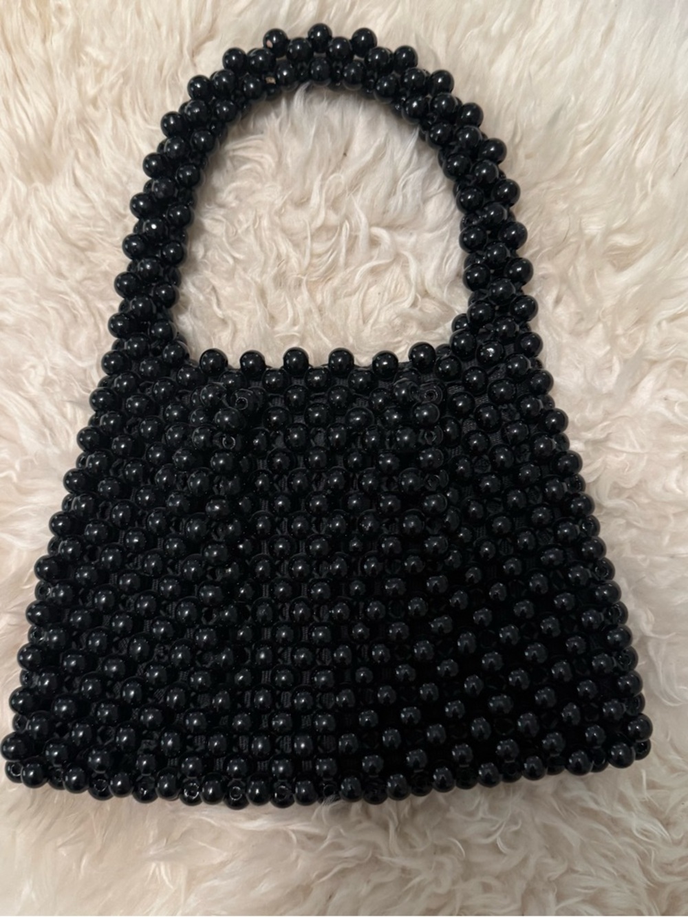 Vintage Dayne Taylor Black Beaded evening bag- 1950’s